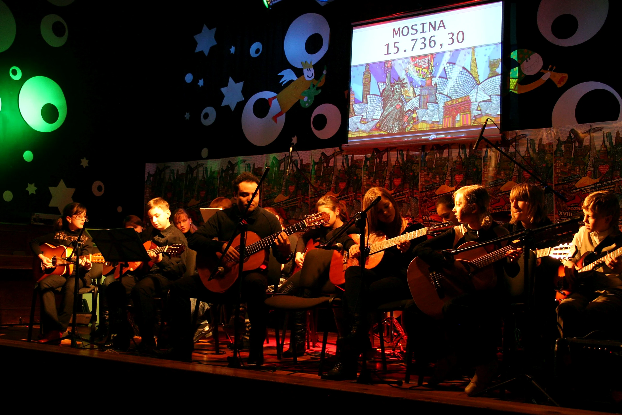 Koncert zespołu gitarowego